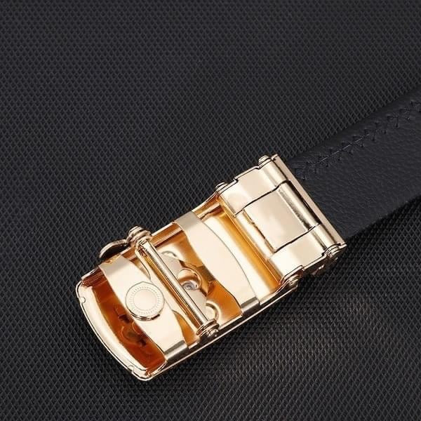 Men's automatic buckle belt